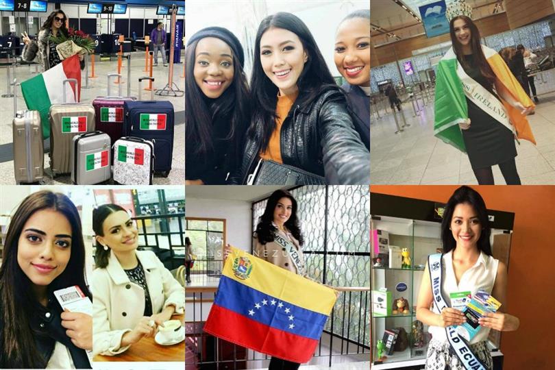 Miss World 2016 Arrival and Departure of Contestants