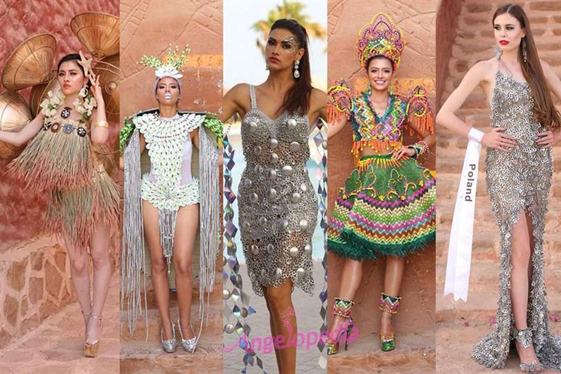 Miss Eco International 2018 Official Top 15 Eco Dress 