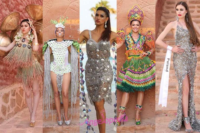 Miss Eco International 2018 Official Top 15 Eco Dress