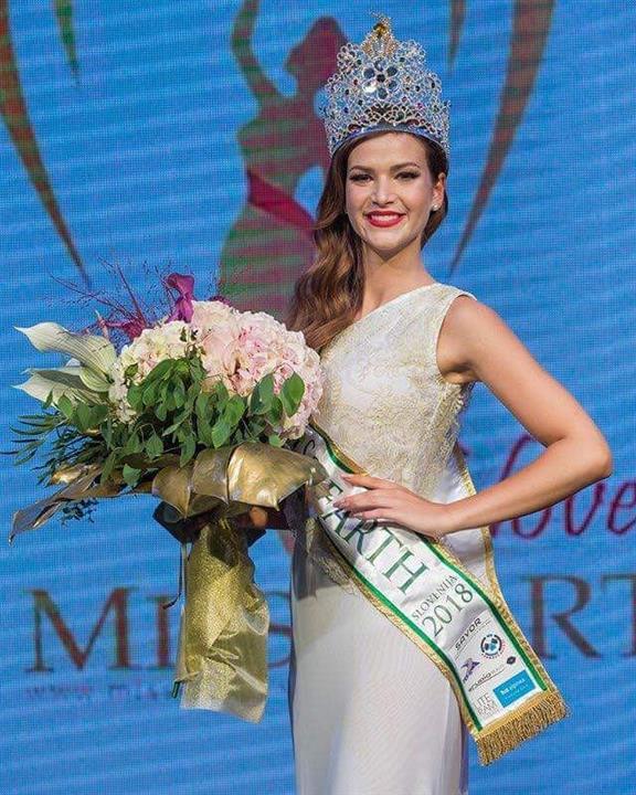 Danijela Burjan crowned Miss Earth Slovenia 2018