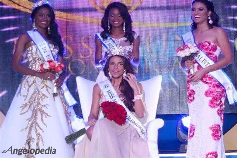 Cynthia Nunez crowned Miss Mundo Dominicana 2015