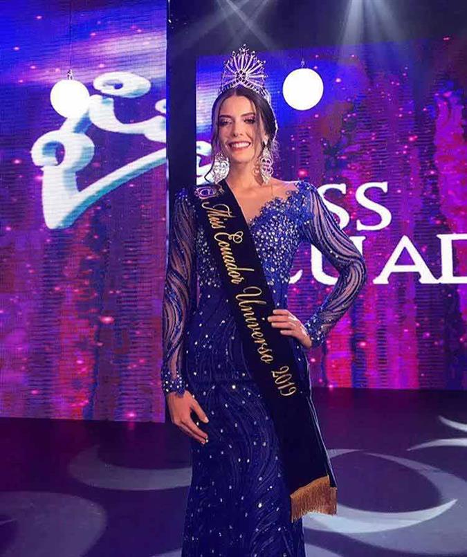 Cristina Hidalgo Berry crowned Miss Ecuador 2019 for Miss Universe 2019