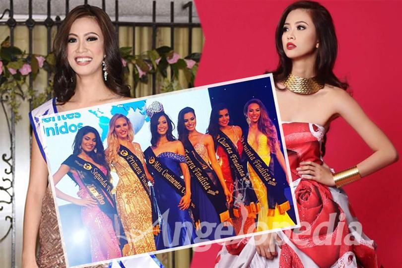 Jeslyn David Santos of Philippines crowned as Miss United Continents 2016