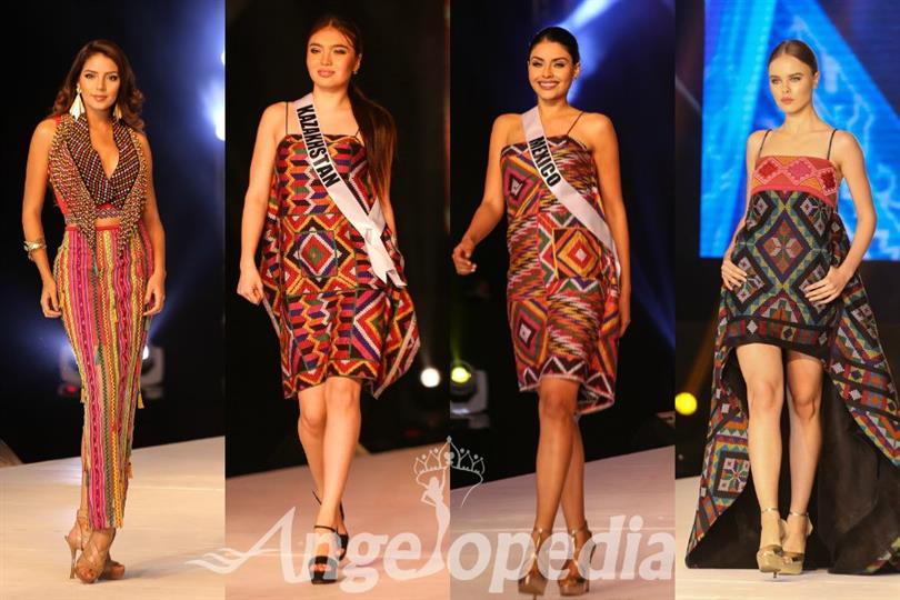 Miss Universe 2016 contestants participate at Mindanao Tapestry Show