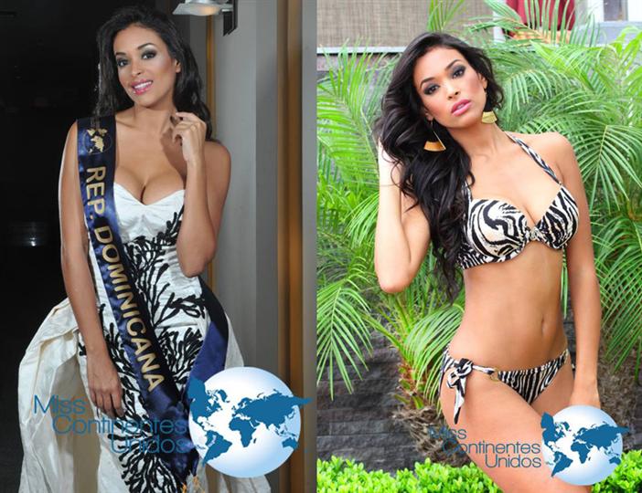 Geisha Montes de Oca from Dominican Republic Miss Continente Unidos 2014