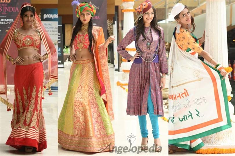 Femina Miss India 2016 Contestants Dazzle in National Costume