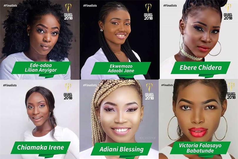 Miss Earth Nigeria 2018 Top 18 Finalists revealed