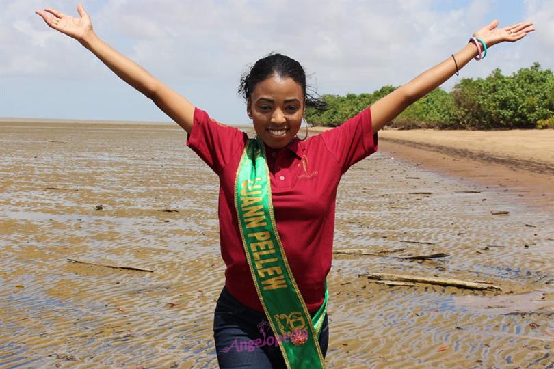 Miss Earth Guyana 2018 finalist Luan Pellew ‘Beauties for a Cause’ Project
