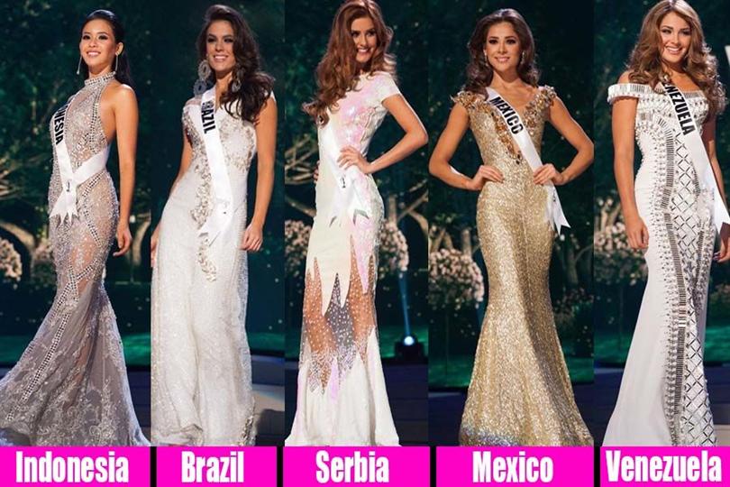 Miss Universe 2014 Top 5 favourites