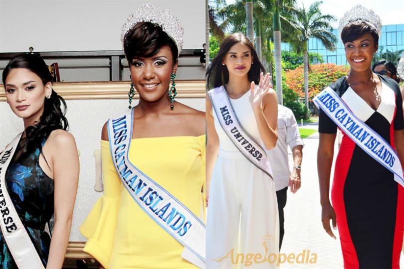 Pia Wurtzbach touring and travelling Cayman Islands