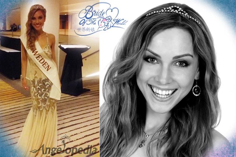 Emilie Dahlst crowned Miss Bride of the World Sweden 2015