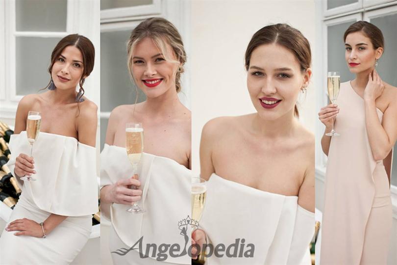 Spring Swirl - Miss Slovensko 2016 finalists posing as ethereal fairies