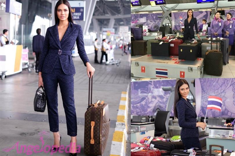 Chalita Suansane is breaking the internet with her 17 suitcases for Miss Universe 2016