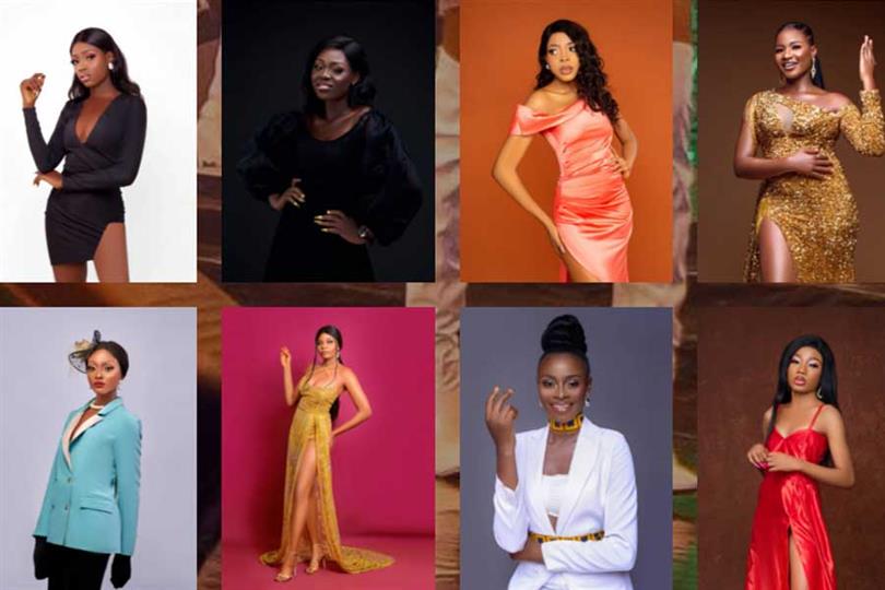 Abigail Philips representing Akwa-Ibom  Chukwulo Juliet representing Abuja  Abimbola Abayomi representing Lagos  Joy Omanibe representing Adamawa Destiny Worgu representing Rivers Shuntell Ezomo representing Edo