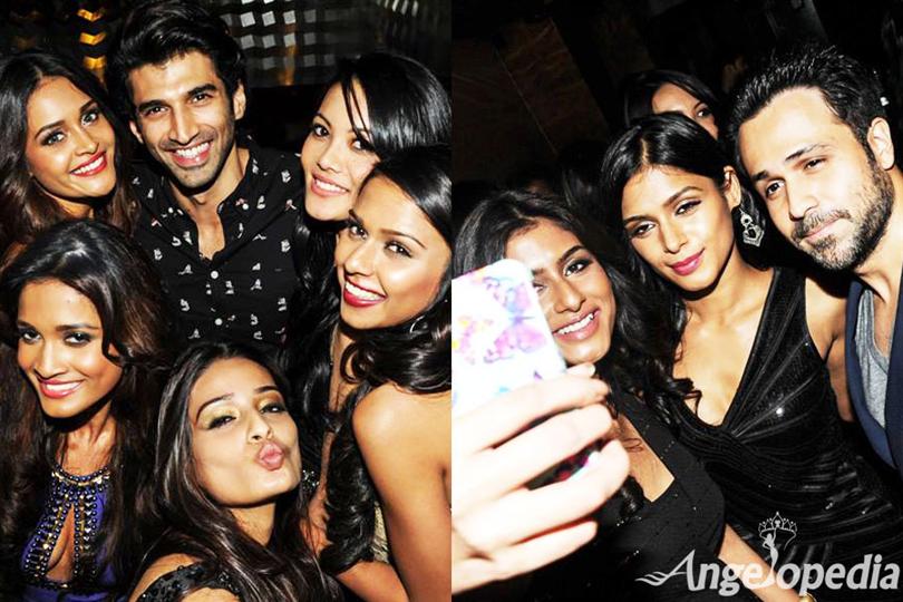 Femina Miss India 2015 finalists at 52nd year celebration party