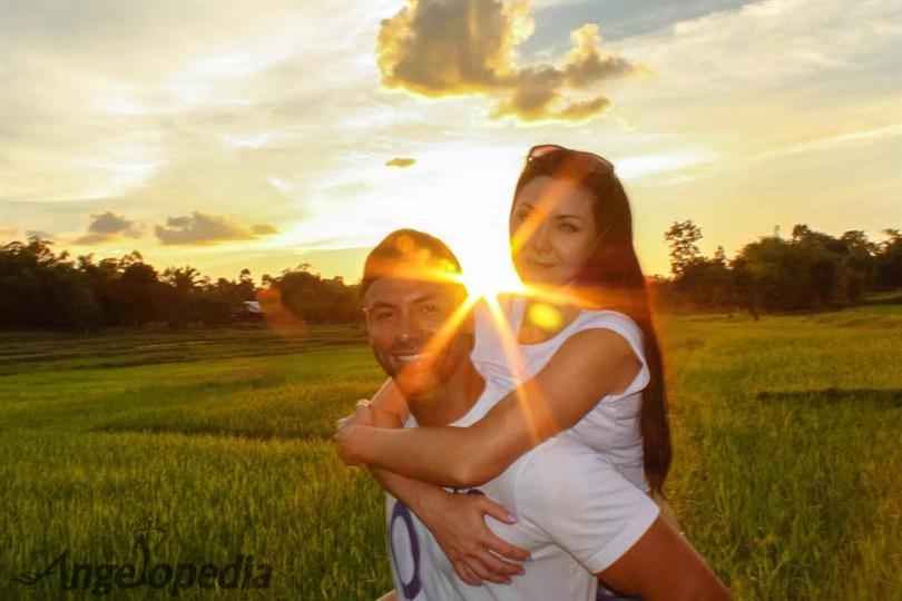Behind the lens: Miss Universe 2005 Natalie Glebova Maternity Photoshoot
