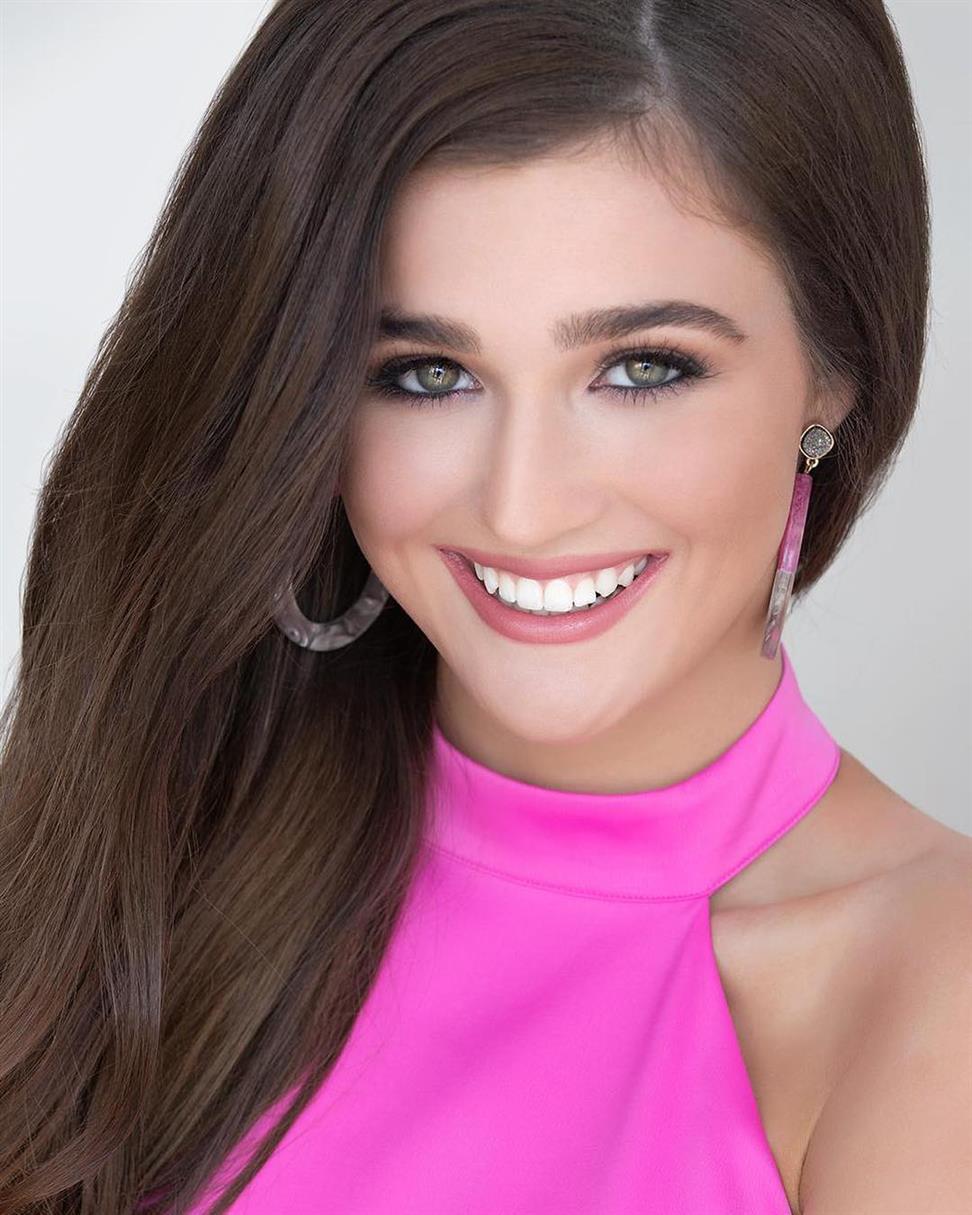 Hannah Marie DeBok Miss Kansas Teen USA 2019 competing for Miss Teen USA 2019