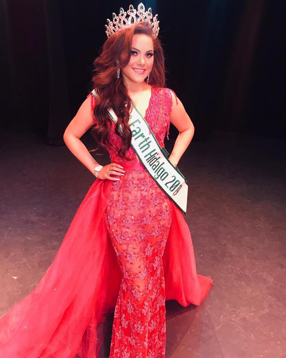 Keyra Garcia crowned Miss Earth Hidalgo 2019 for Miss Earth Mexico 2019