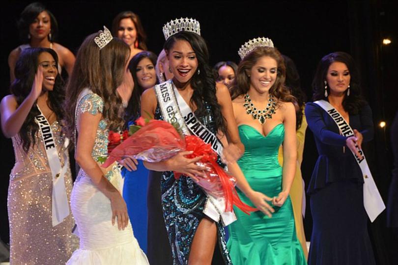 Emanii Davis crowned Miss Georgia USA 2016