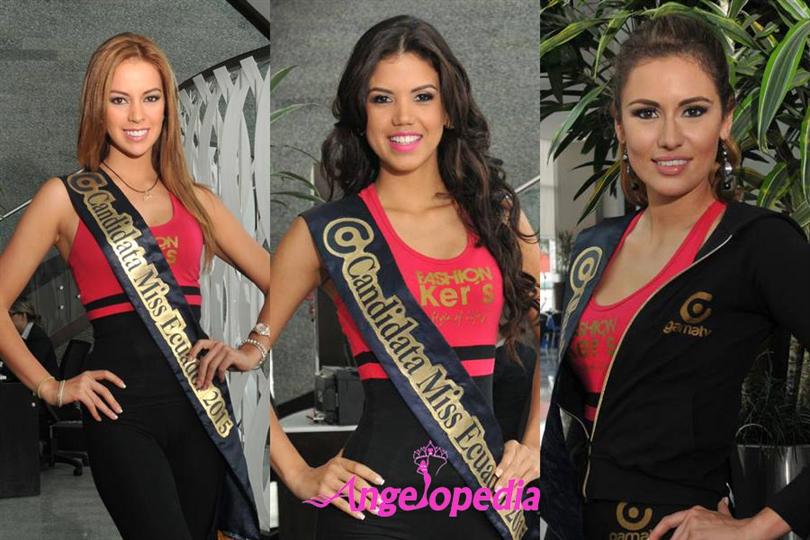 Miss Ecuador 2015 Top 6 finalists