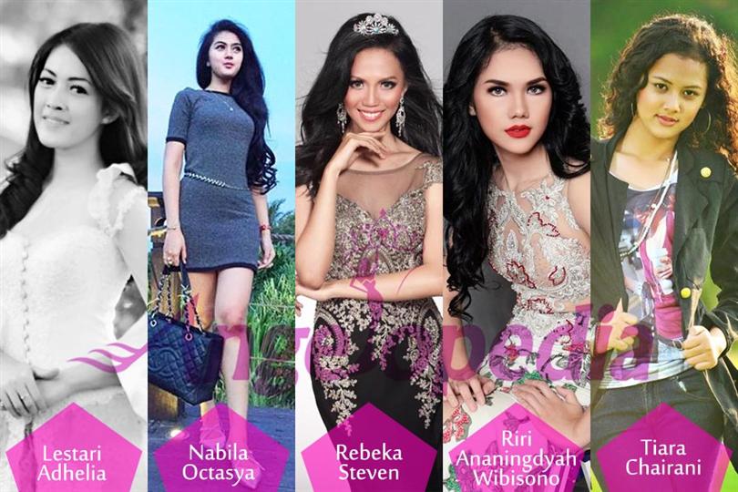 Puteri Indonesia 2015 Top 10 Favourites