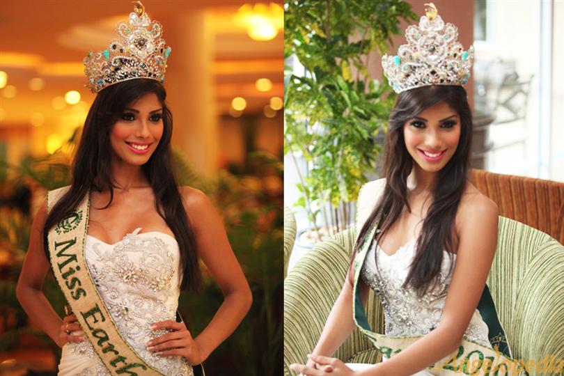 Miss Earth 2010 winner Nicole Faria