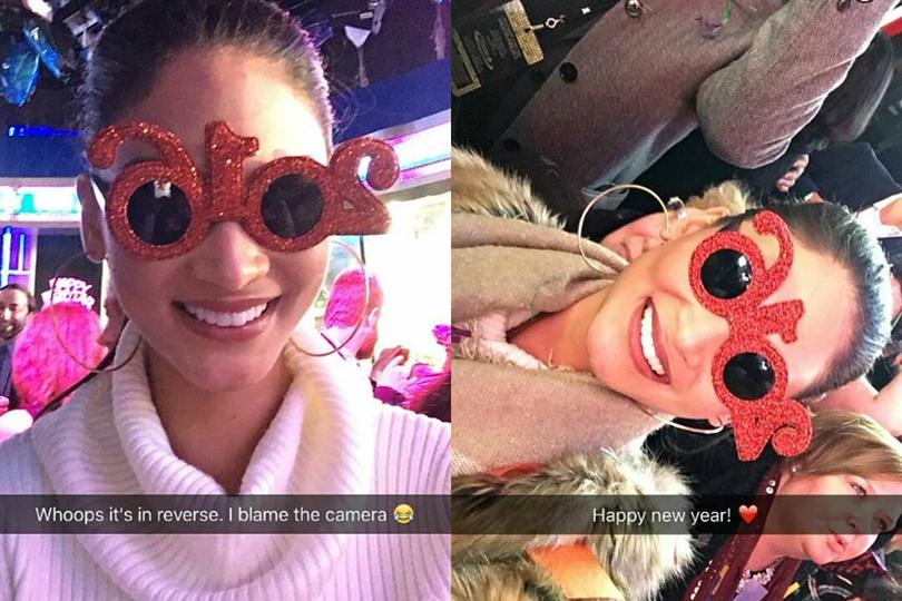 Pia Wurtzbach Celebrates her New Year as Miss Universe