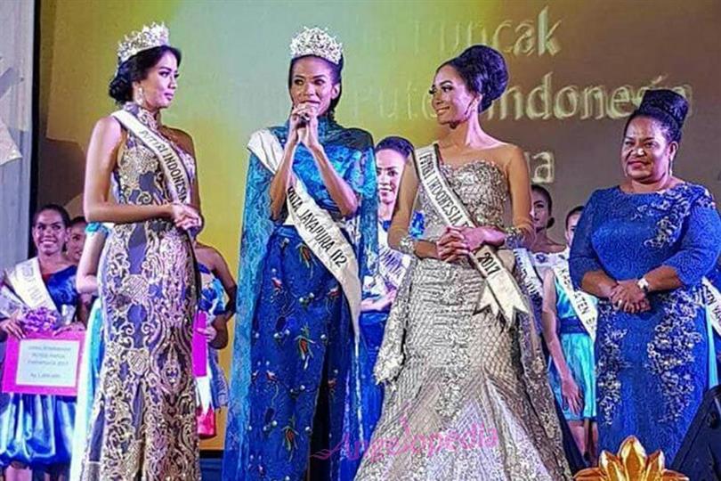 Yuliana Pitornela Fonataba crowned Puteri Indonesia Papua 2017 for Puteri Indonesia 2018