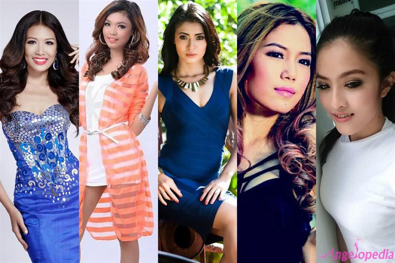 Miss Golden Land Myanmar 2015 Top 5 Hot Favourites