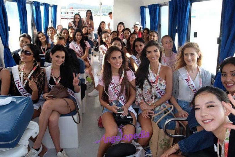 Contestants of Miss Asia Pacific International 2017 arrived in Boracay!