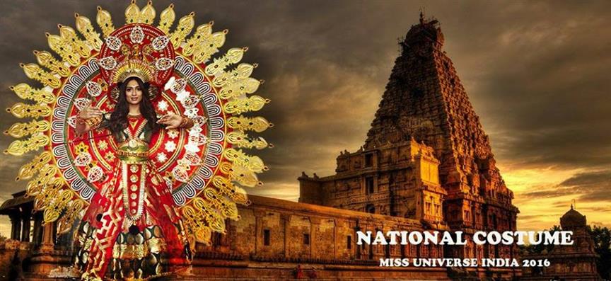 Check out the National Costume of Miss Universe India 2016 Roshmitha Harimurthy 