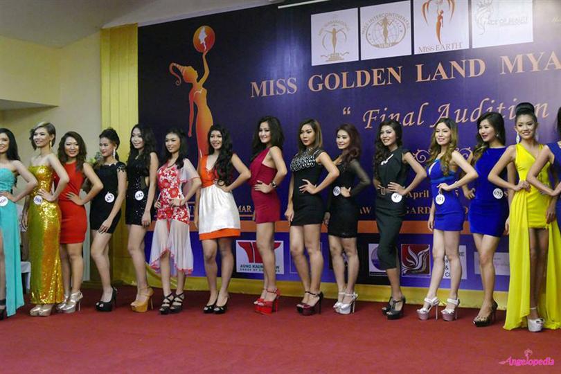 Miss Golden Land Myanmar 2015 Finalists Announced