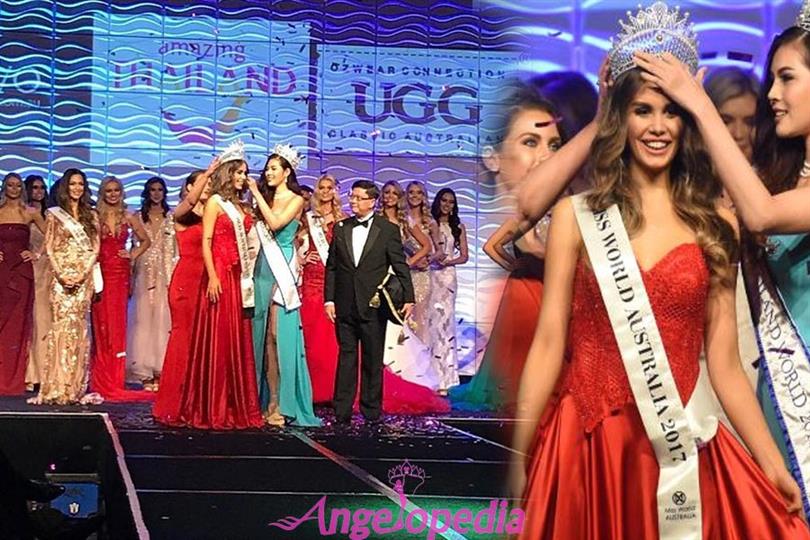 Esma Voloder crowned as Miss World Australia 2017