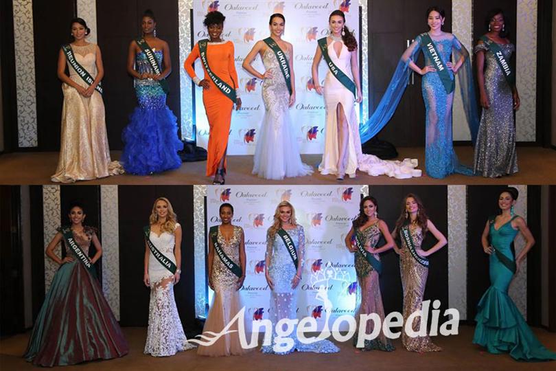 Long Gown Competition of Miss Earth 2016 Group 1 Contestants