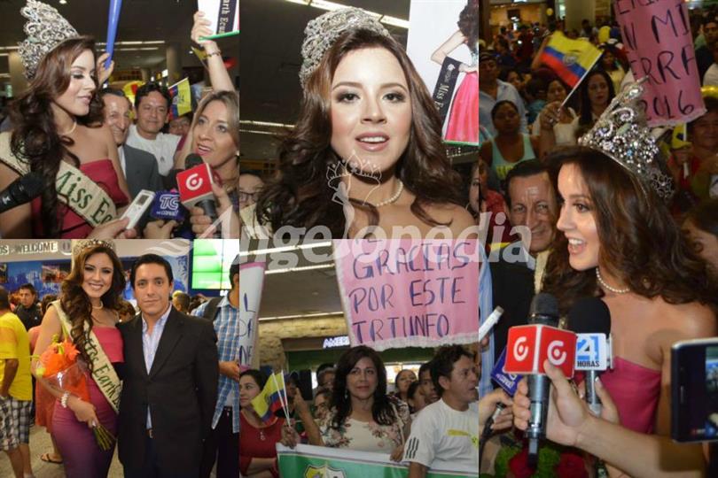 Katherine Espín receives warm welcome during her Homecoming in Ecuador