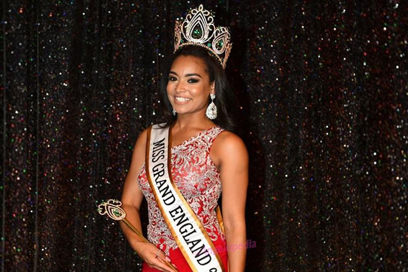 Christina Baker crowned Miss Grand England 2018