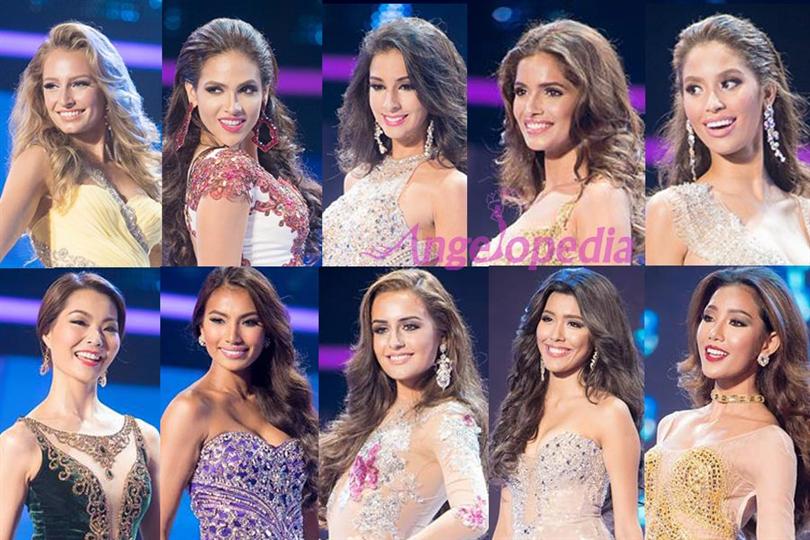 Miss Grand International Top 20 semi-finalists