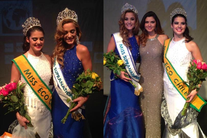 Miss Supranational Chile 2015 winners
