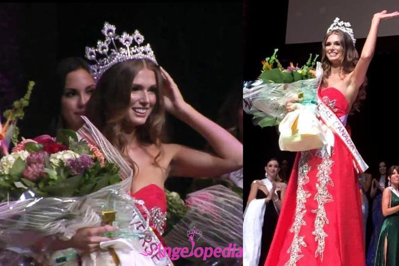 Marta Magdalena Stepien crowned Miss Universe Canada 2018