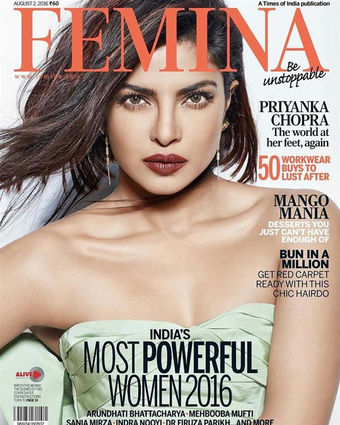 Femina’s Birthday Gift to Miss World 2000 Priyanka Chopra