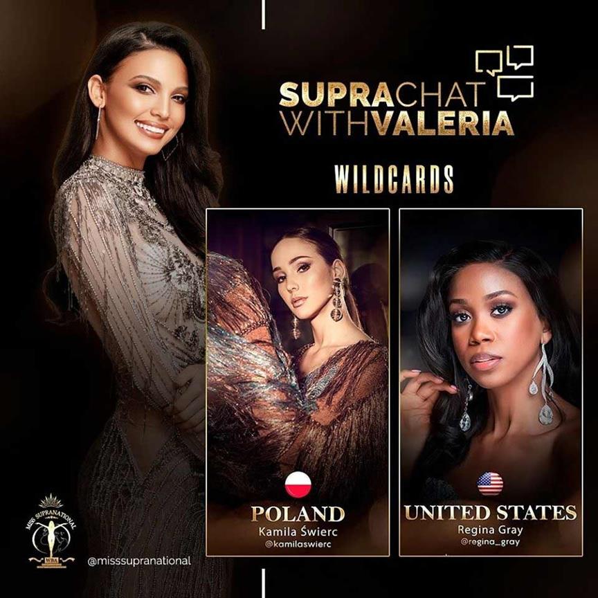 Miss Supranational 2019 ‘Supra Chat with Valerie Vasquez’ winners announced