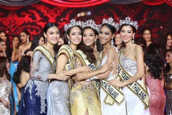 Miss Grand Thailand Winners and Top 5 finalists