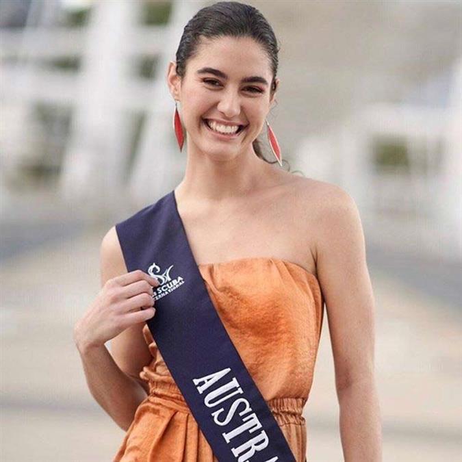 Michaela Shuttleworth of Australia crowned Miss Scuba International 2019