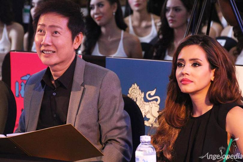 Lees Garcia Miss Grand International 2014 and the President of Miss Grand International