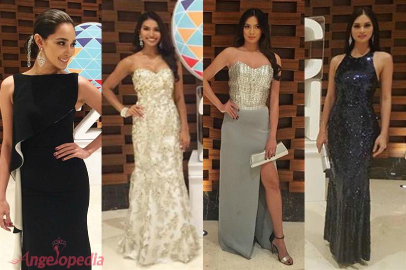 Bb Pilipinas 2015 Queens attend the APEC Welcome Dinner
