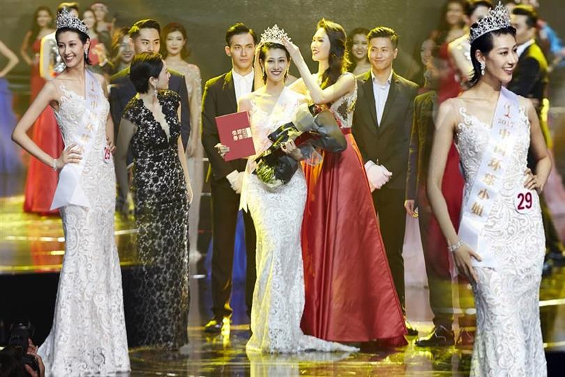 Qiu Qiang crowned Miss Universe China 2017