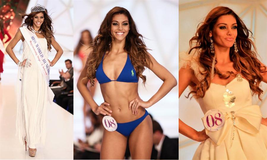 Edina Kulcsar crowned Miss World Hungary 2014 winner