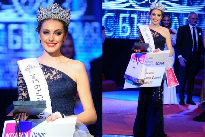 Marina Voikova will represent Bulgaria at the Miss World 2016 pageant