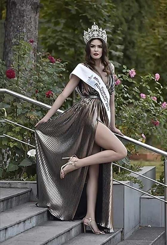 Alexandra Stroe crowned Miss Supranational Romania 2019