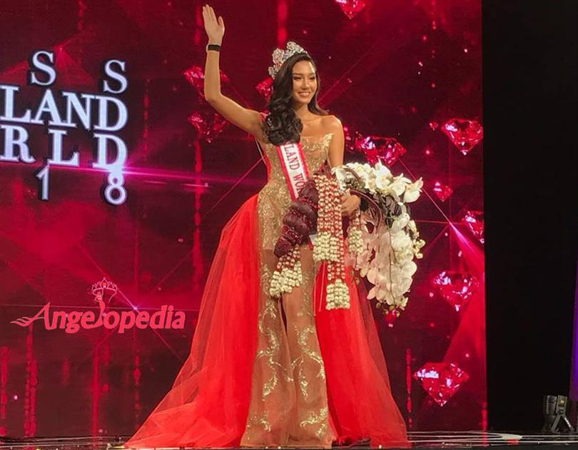 Nicolene Pichapa Limsnukan crowned Miss Thailand World 2018